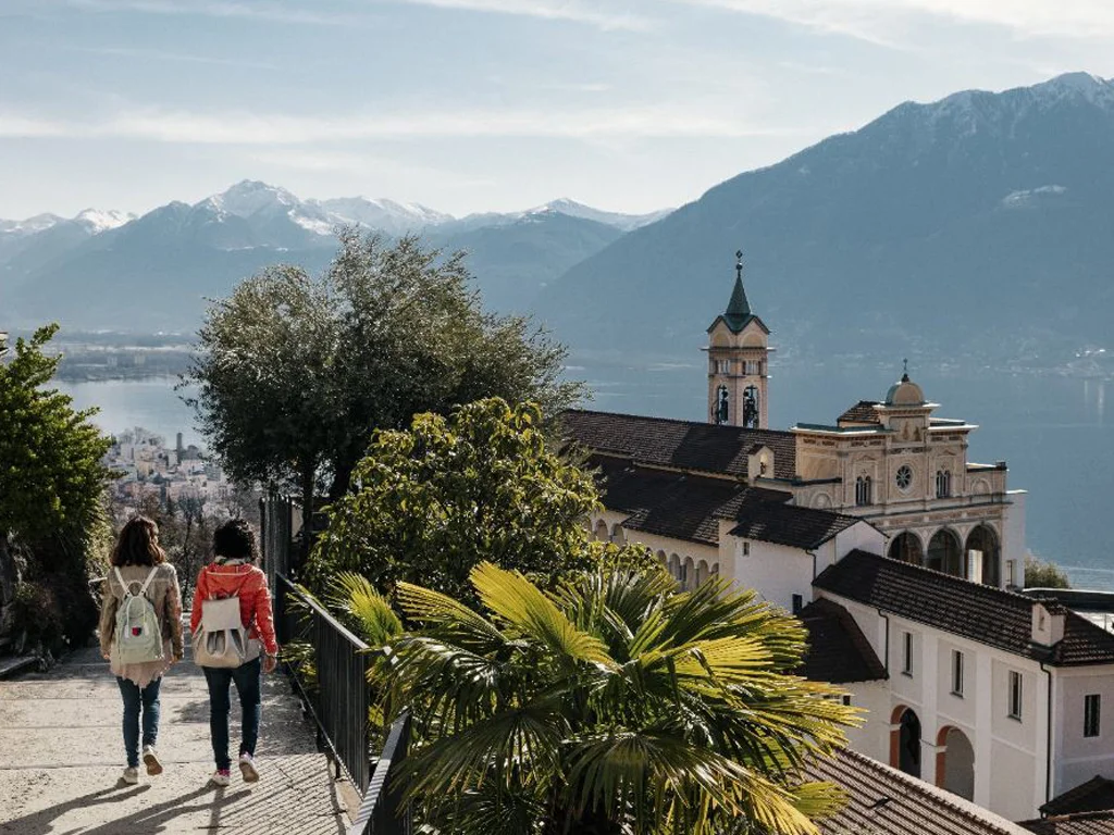 Ausflug zur Madonna del Sasso oberhalb von Locarno
