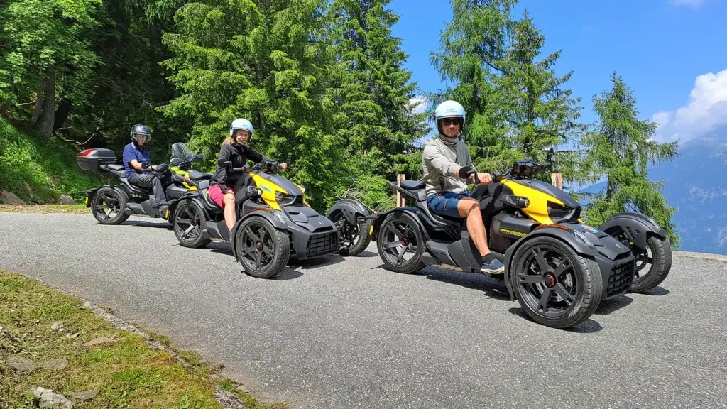 Ausfahrt mit dem Can-Am Ryker im Tessin